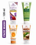 Osny saffron face wash poster